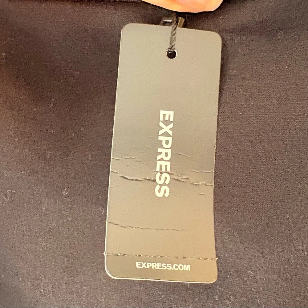 Express Black Pencil Skirt - Women's Tailored Midi - Picture 2 of 7